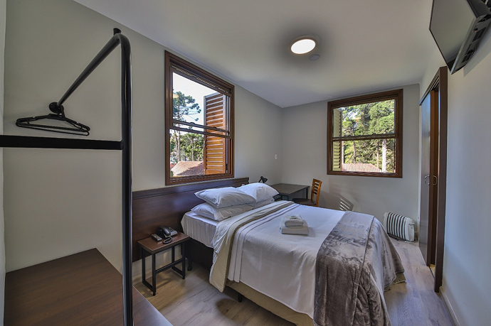 Quarto da Suíte Clássica da Vila Dom Bosco