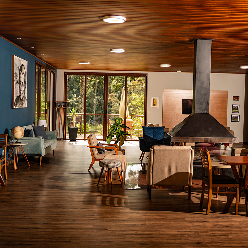 Sala de estar da Vila Dom Bosco